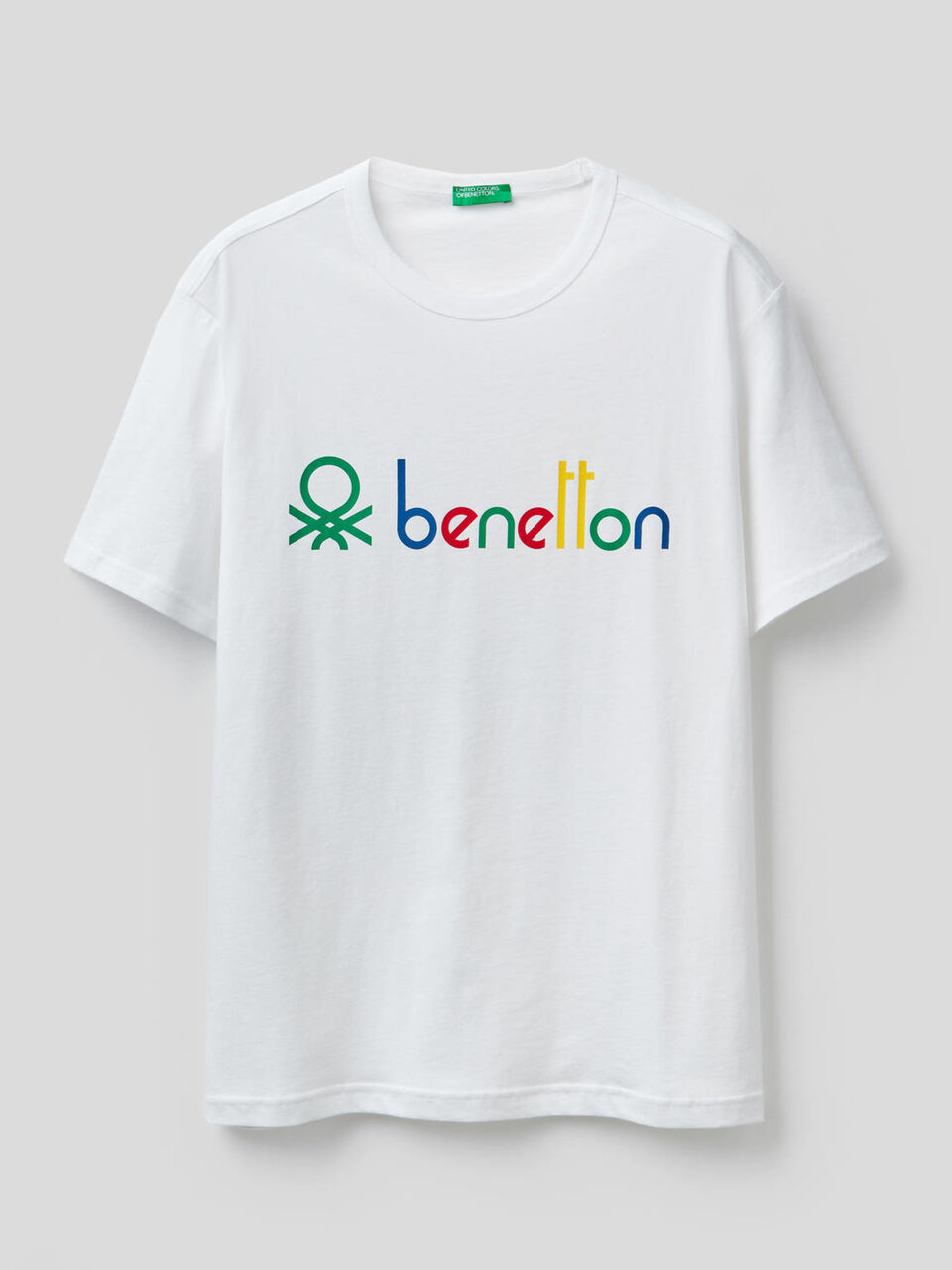 T-shirt with logo print image number 1