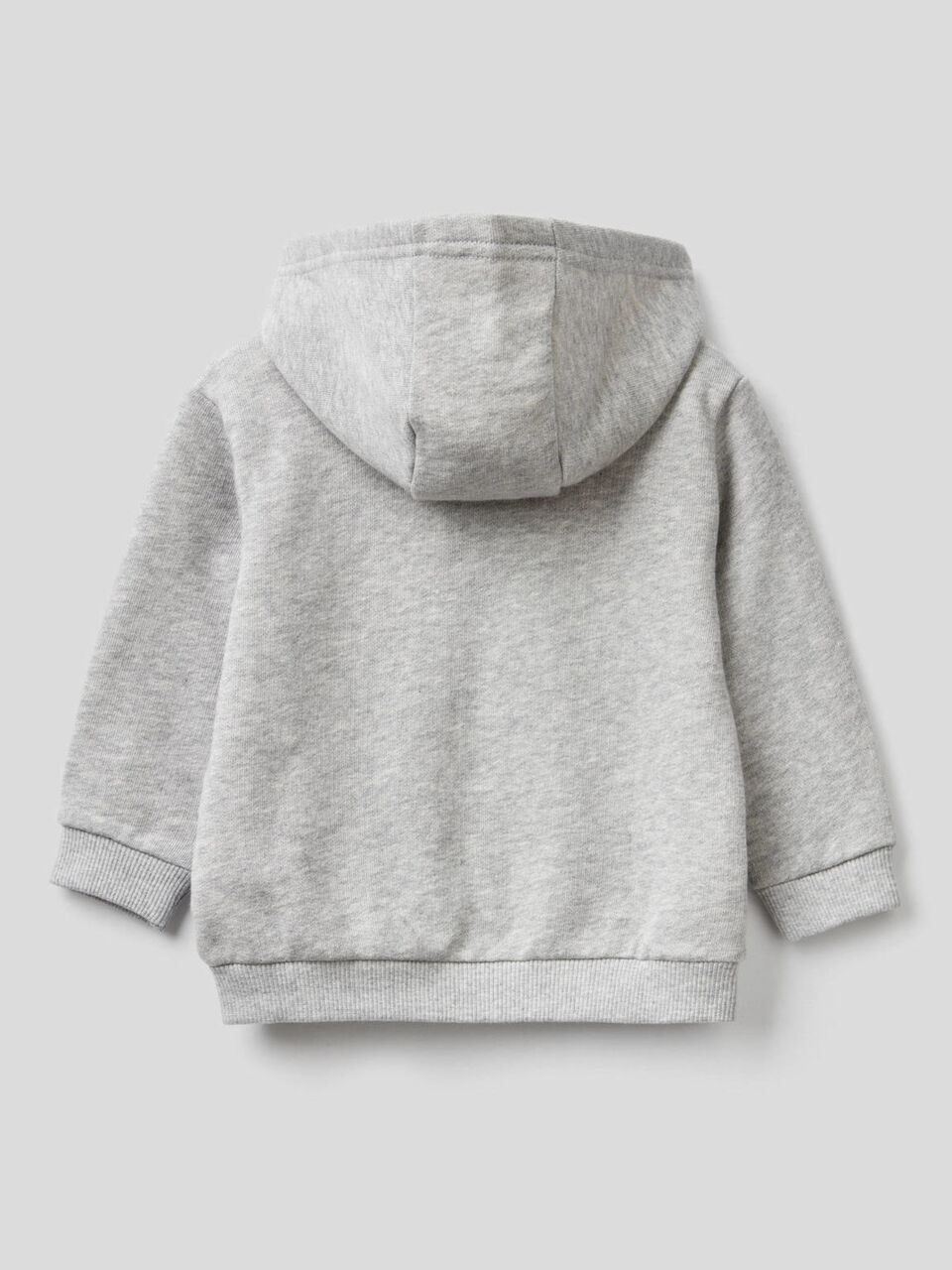Sweatshirt with hood in organic cotton image number 2