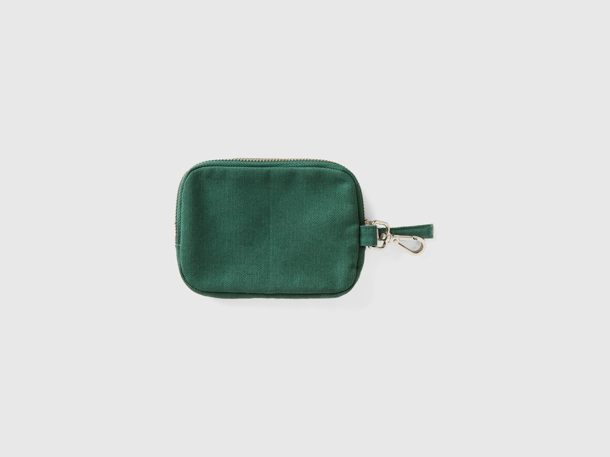 Military green keychain and coin purse image number 1