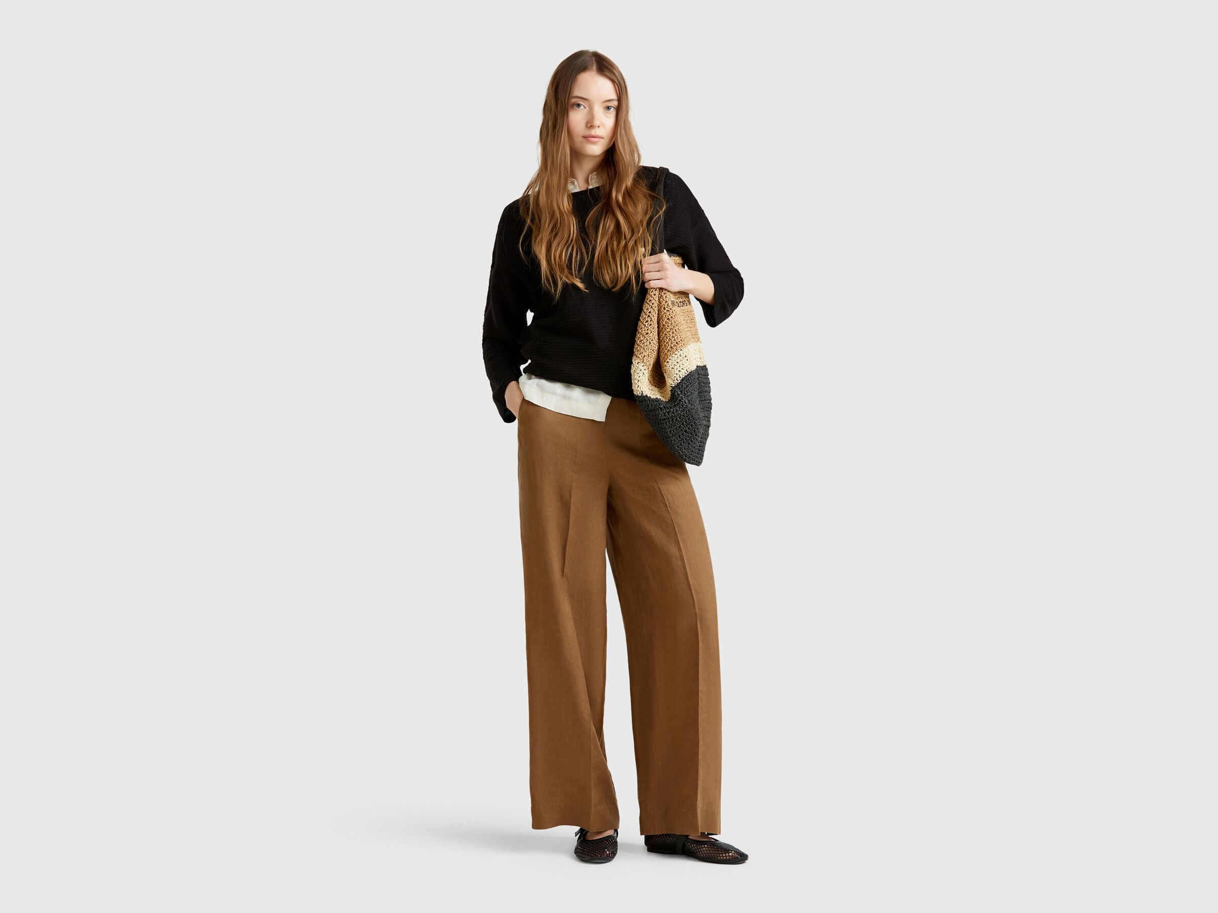 BOAT-NECK SWEAT.L/S Women image number 2