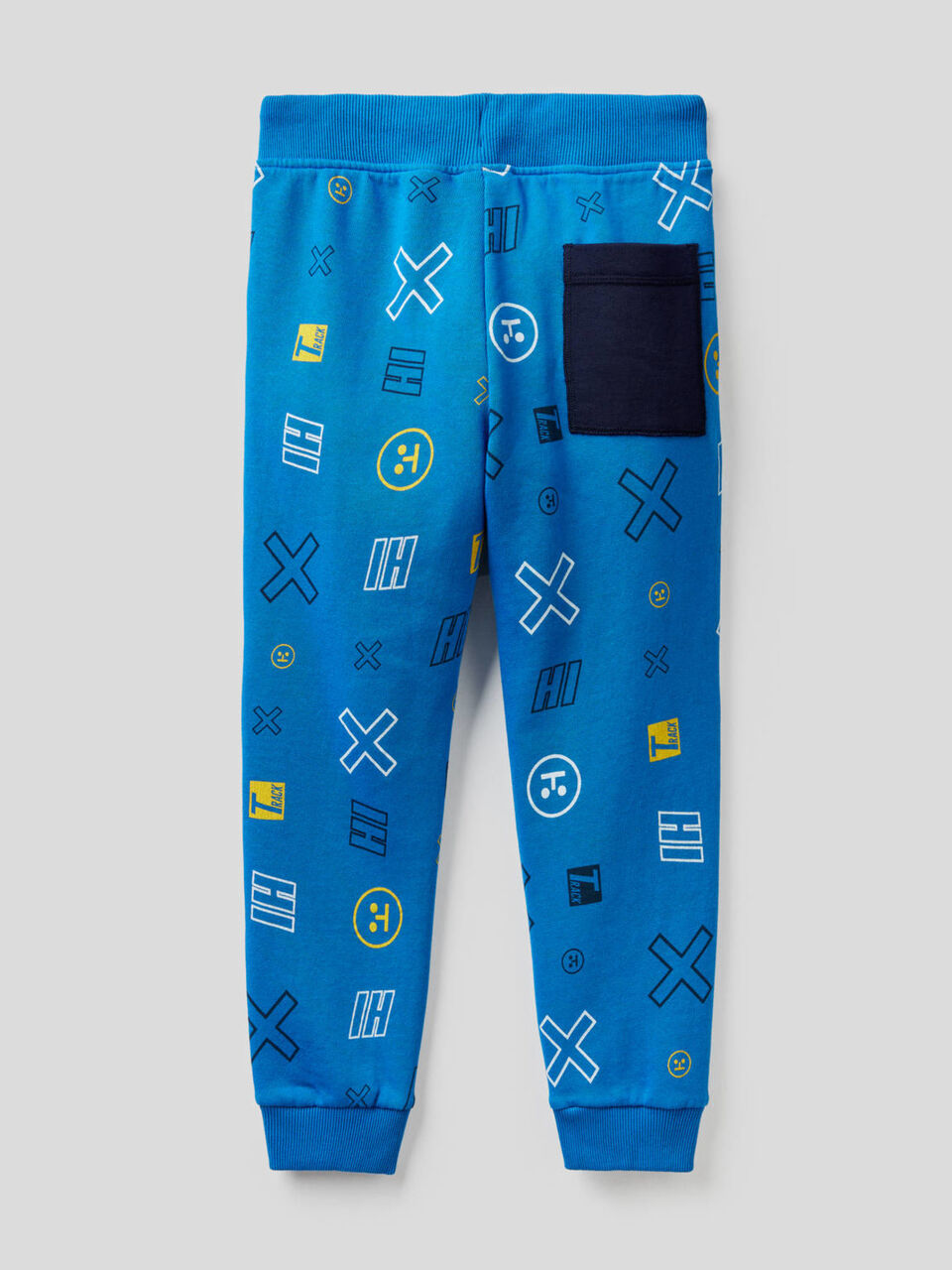 Pattern print sweatpants image number 2