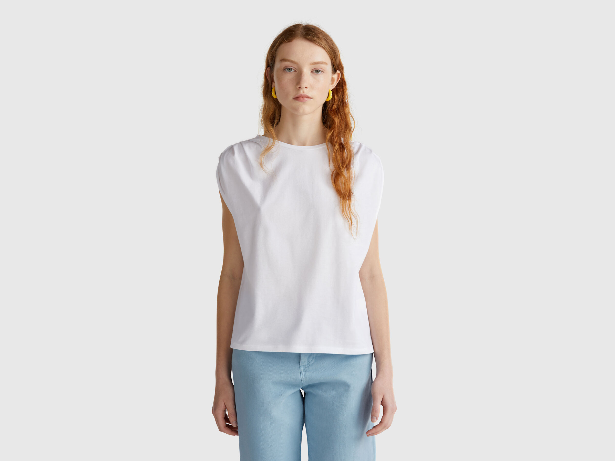 SLEEVELESS SWEATER Women image number 0