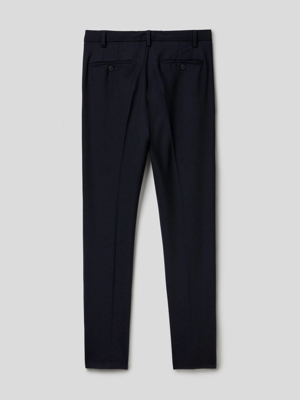 Slim fit trousers in fresh wool image number 2