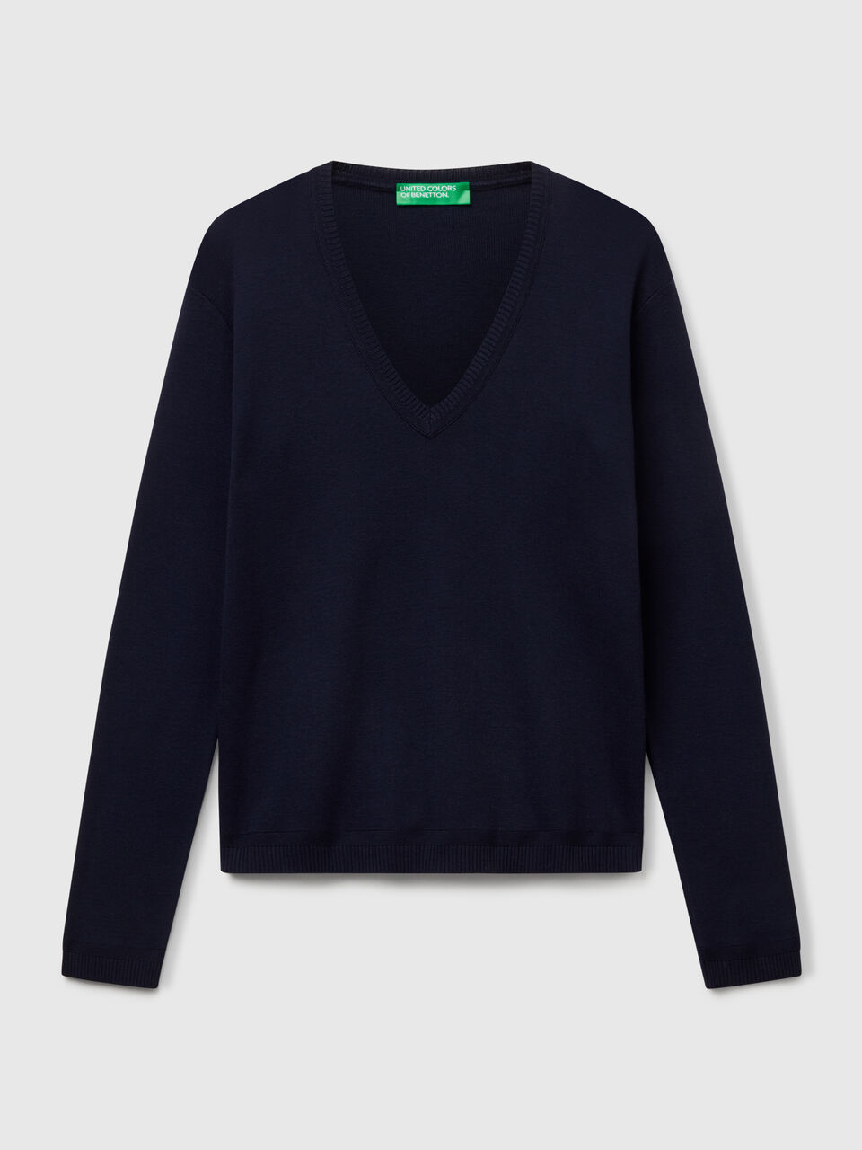 V NECK SWEATER L/S Women image number 1