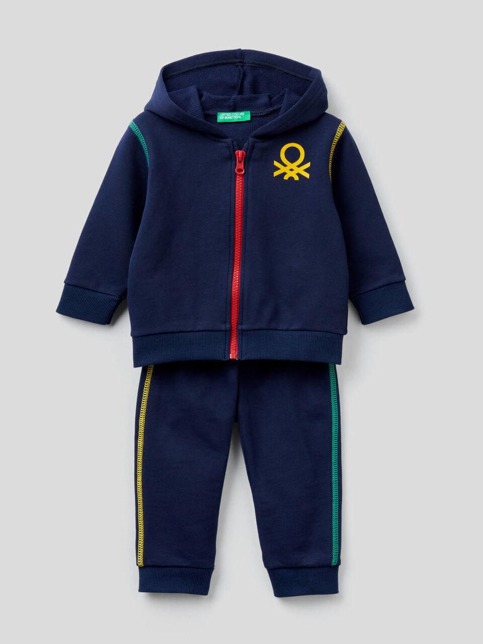 Sweat tracksuit in organic cotton image number 1