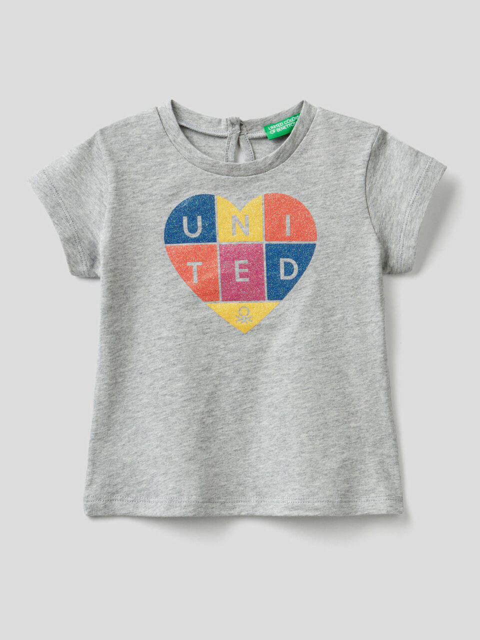 Organic cotton t-shirt with print image number 1