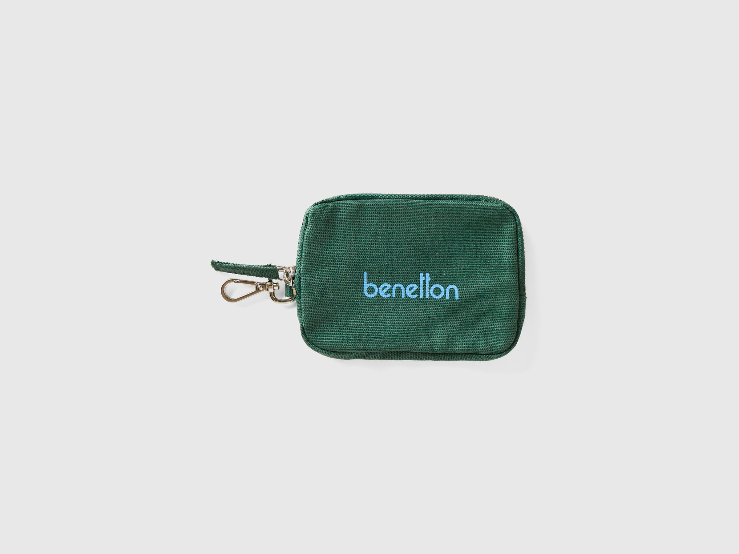 Military green keychain and coin purse image number 0