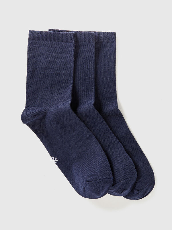 Three pairs of short socks