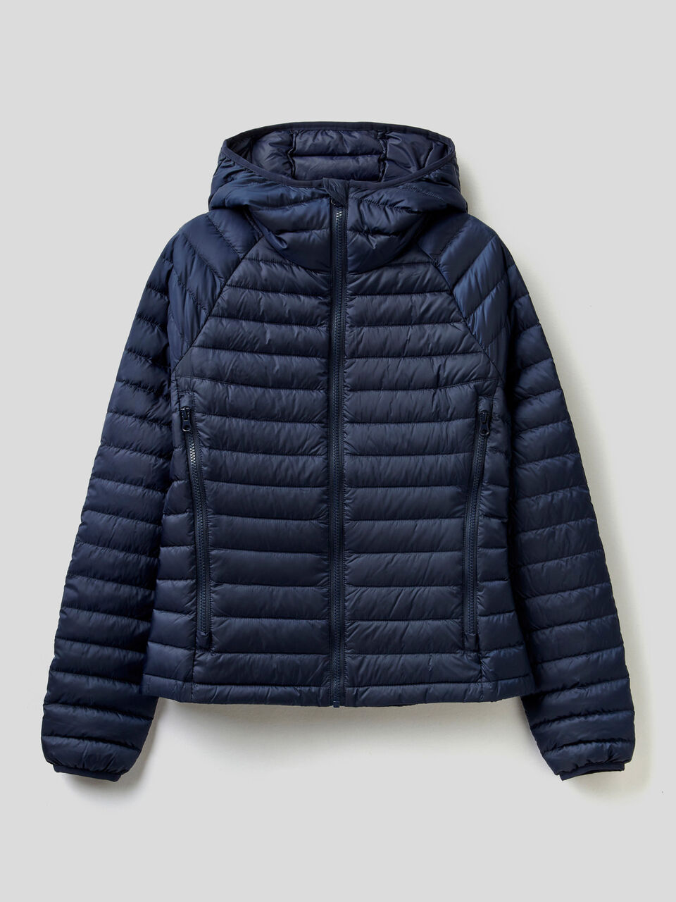 Puffer jacket with hood image number 1