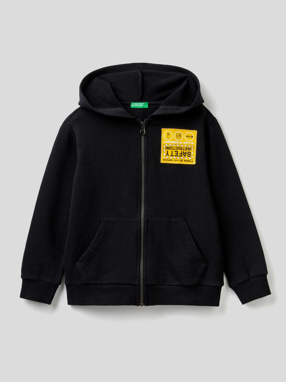 Hoodie in 100% cotton image number 1