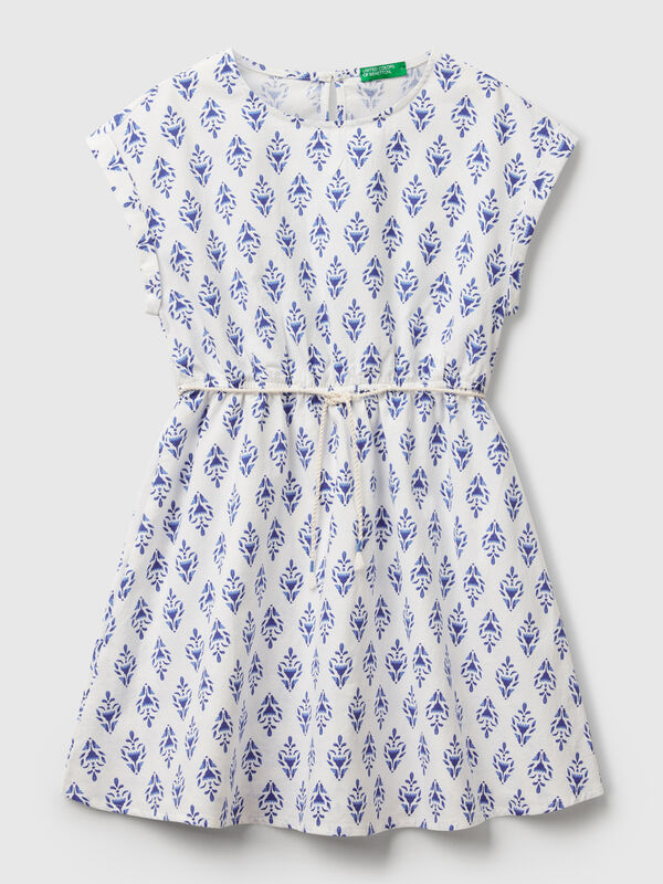 Patterned flared dress Junior Girl