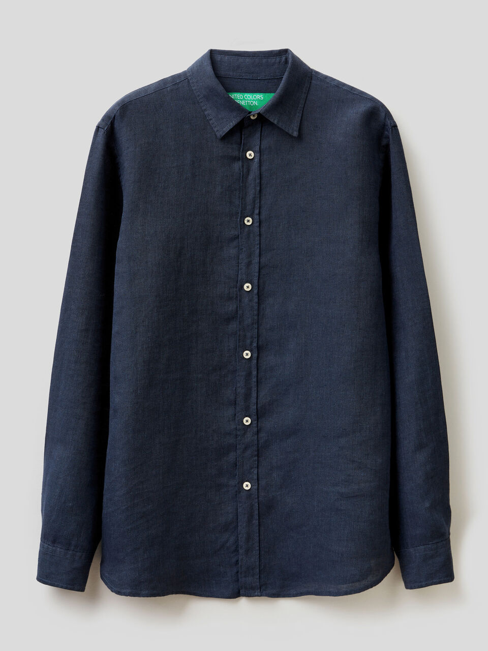 Shirt in pure linen image number 1