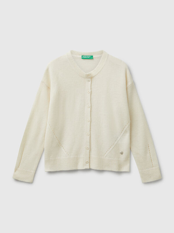 Cardigan in viscose blend Junior Girl