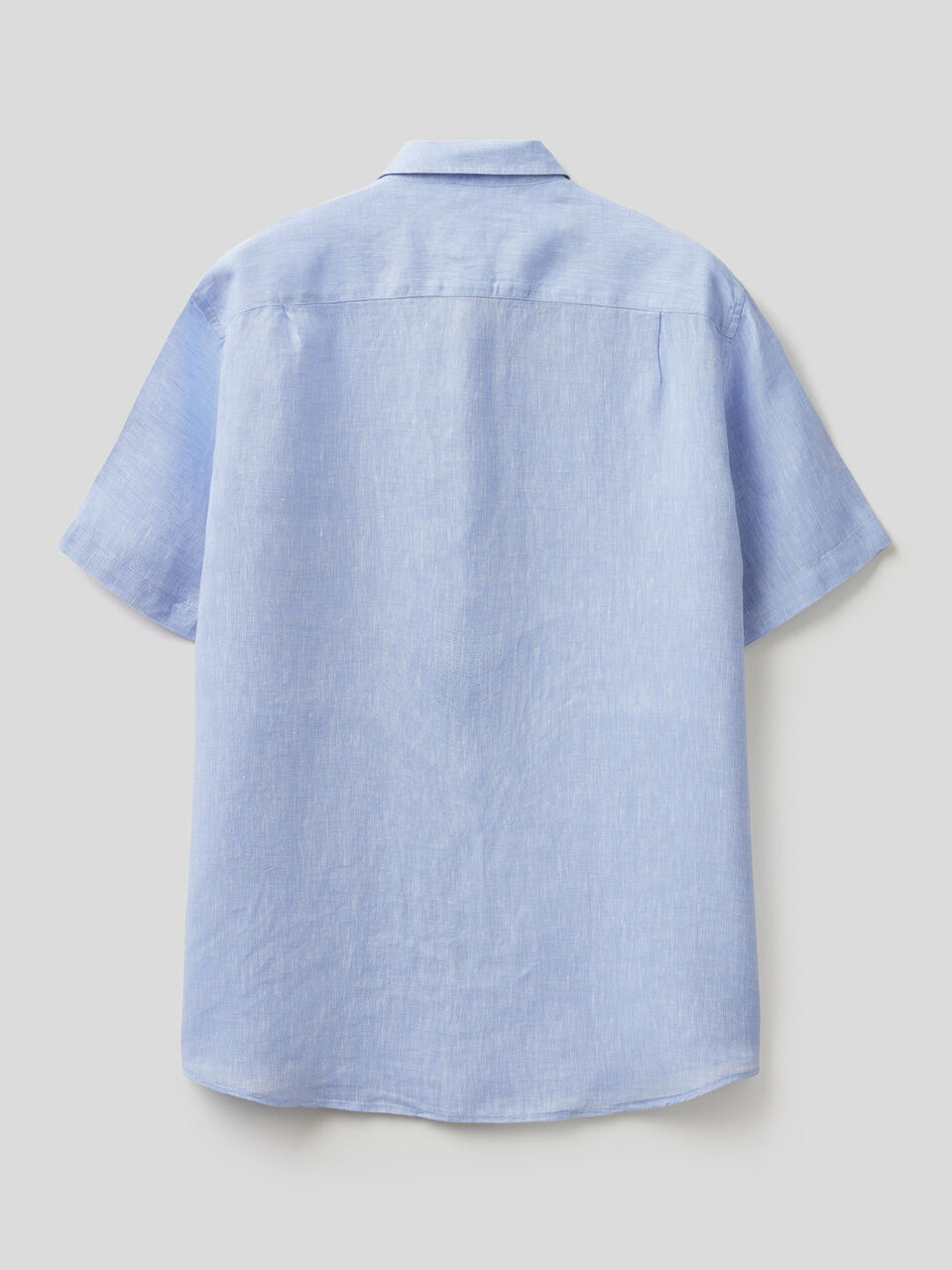 100% linen short sleeve shirt image number 2