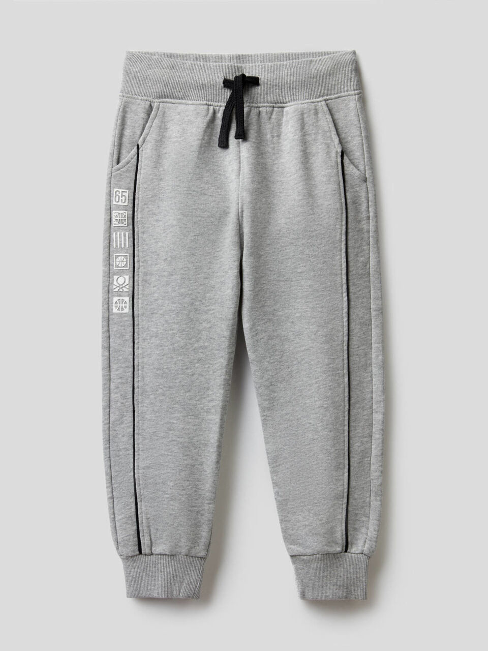 Trousers in 100% sweat cotton image number 1