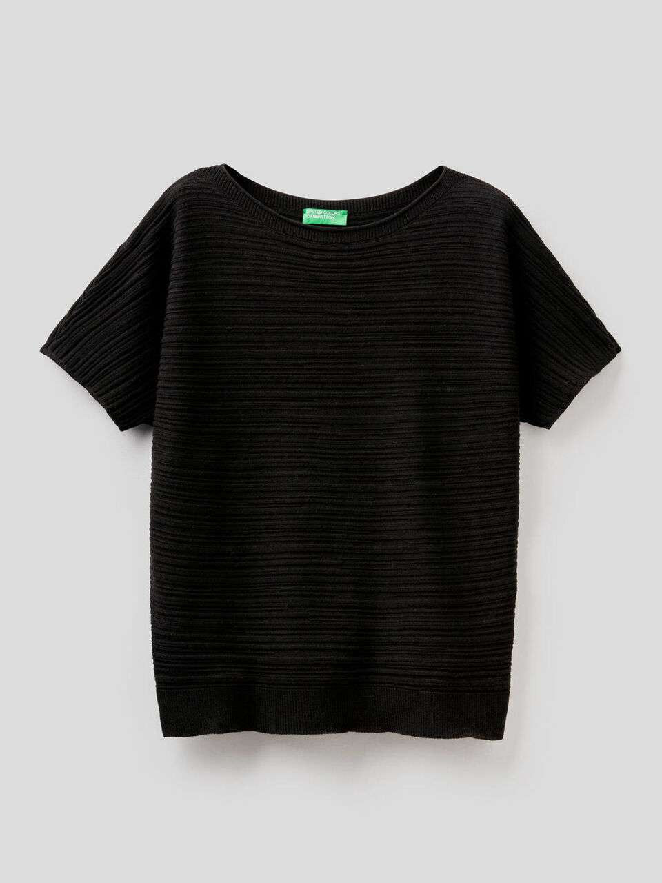 Sweater in pure cotton image number 1