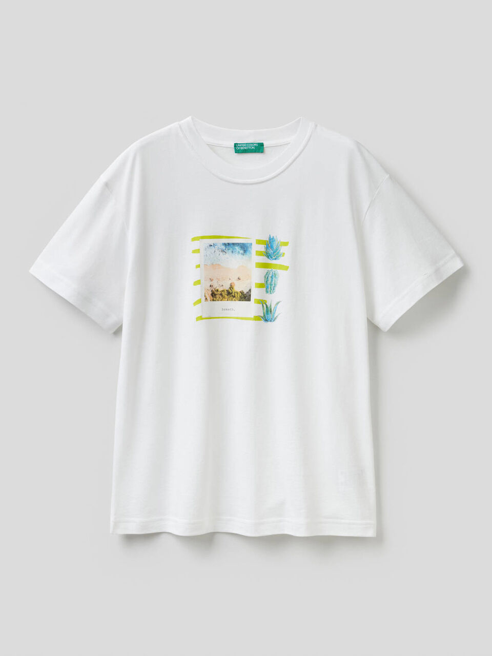T-shirt with photographic print image number 1