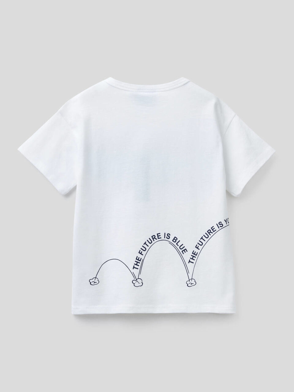 Boxy t-shirt with The Smurfs print image number 2