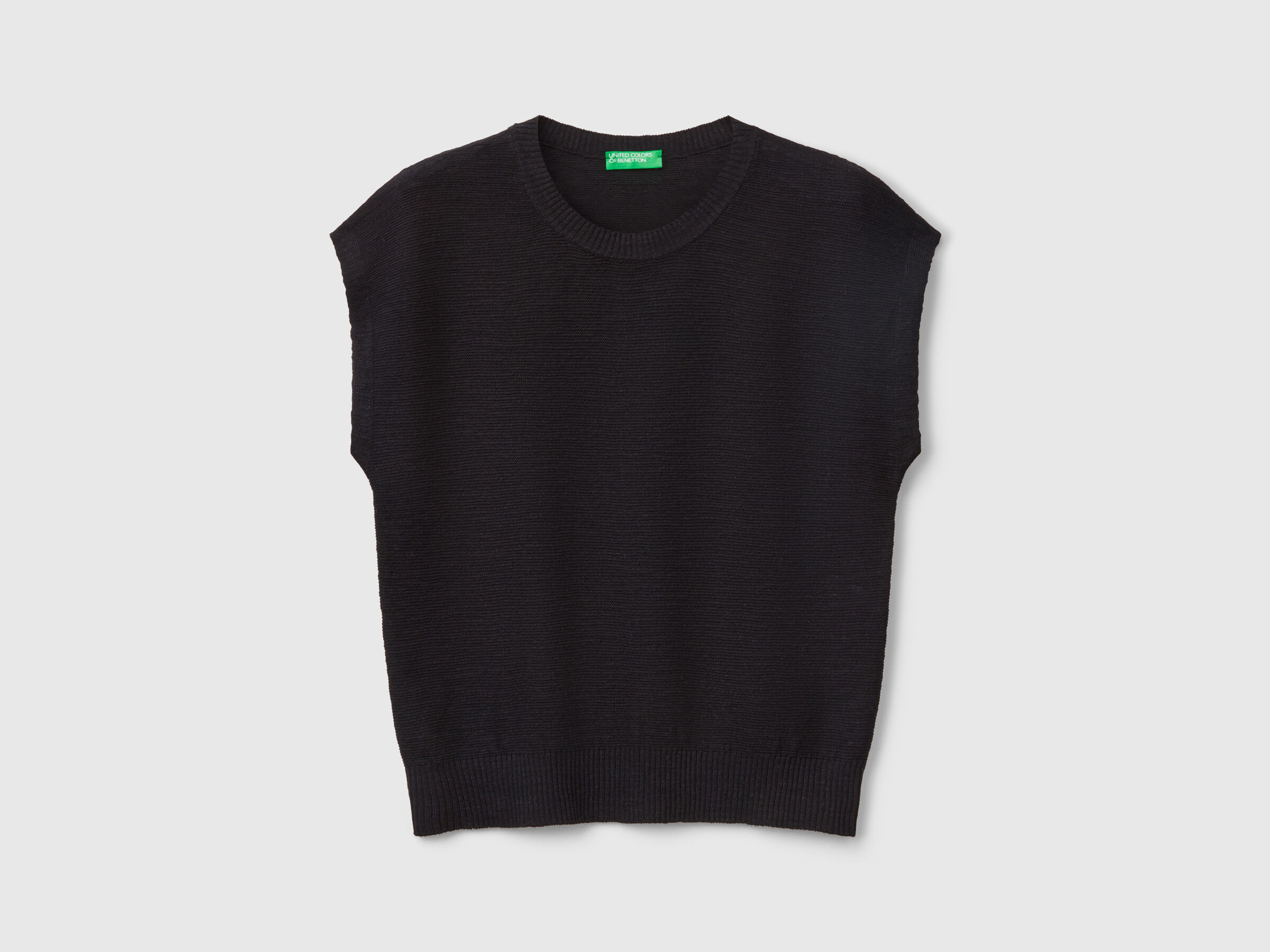 SLEEVELESS SWEATER Women image number 3
