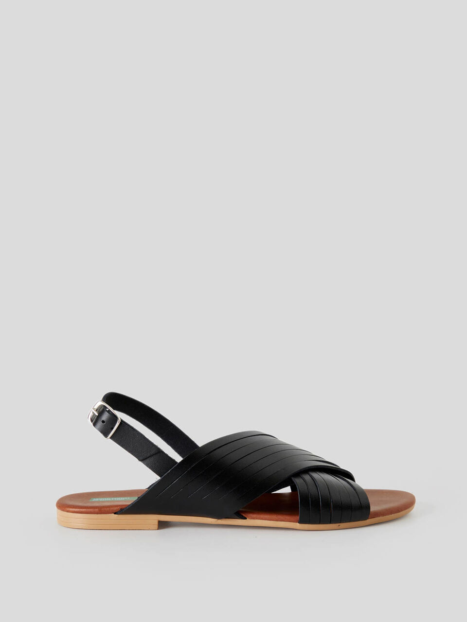 Criss-cross flat sandals image number 1