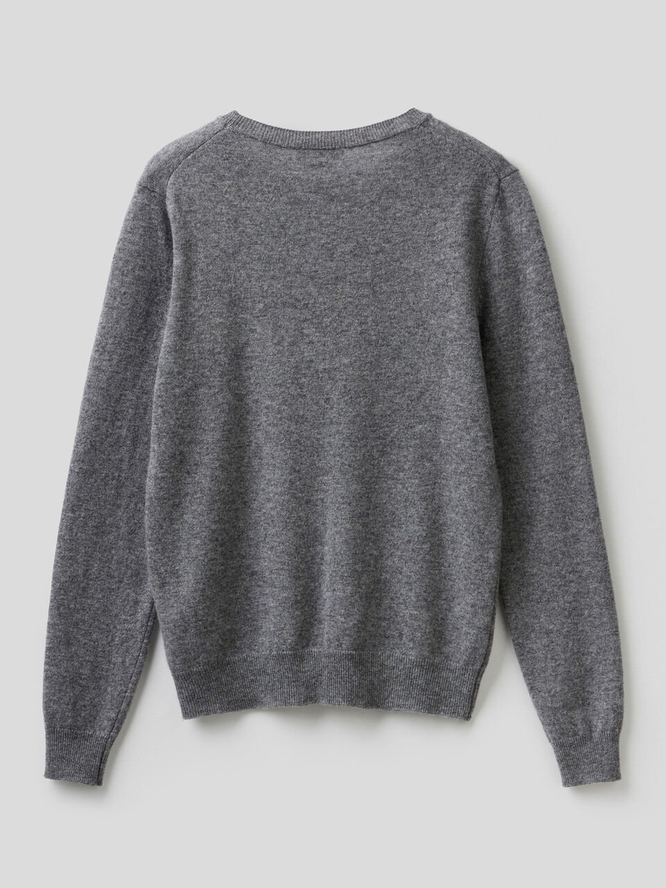 Crew neck sweater in pure virgin wool image number 2
