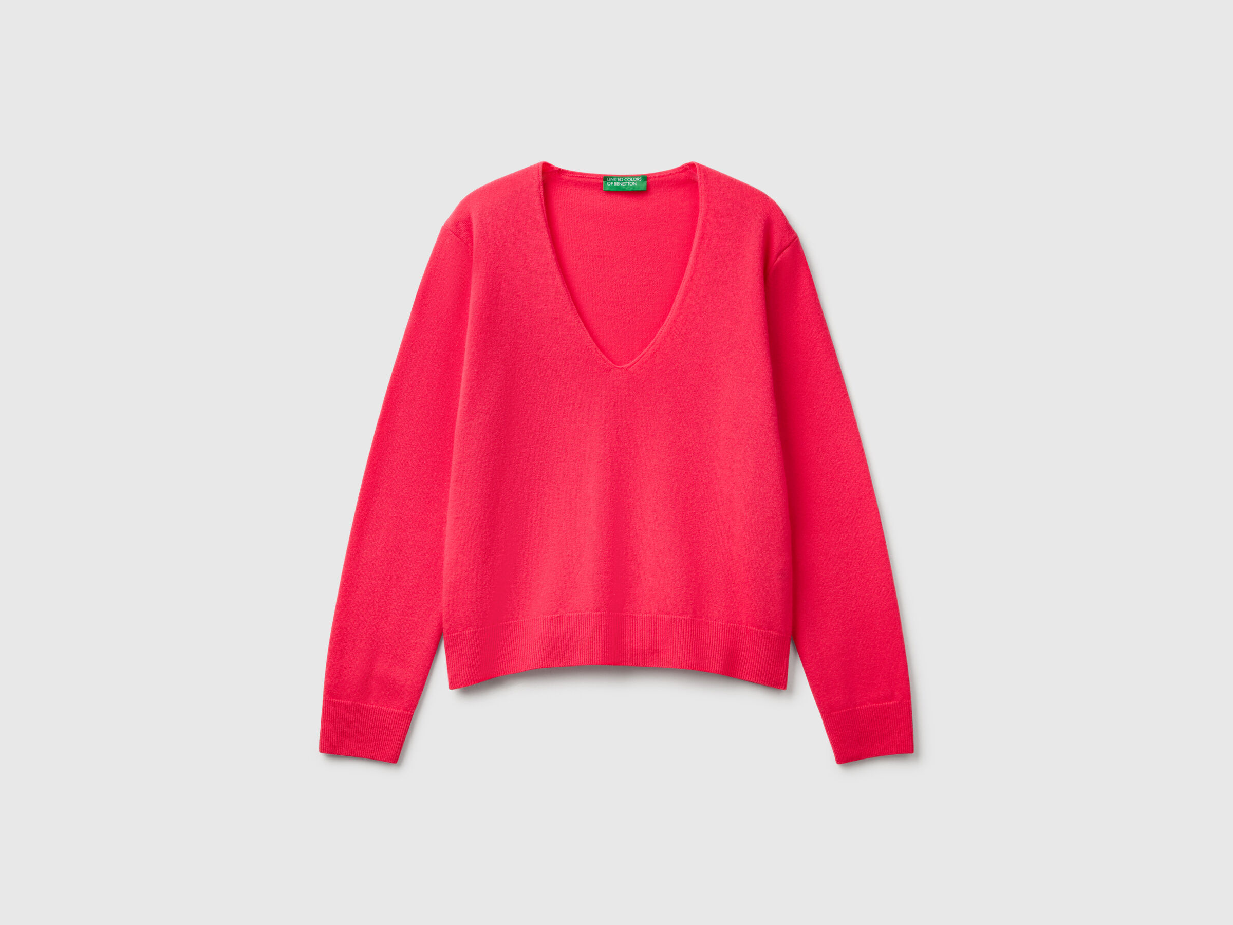 V NECK SWEATER L/S Women image number 3
