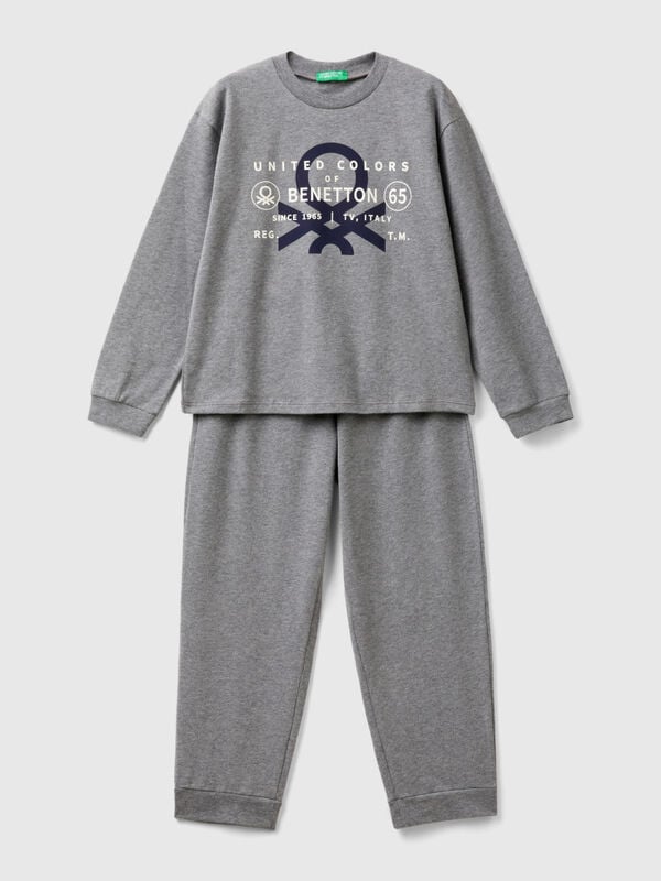 Stretch cotton pyjamas Junior Boy