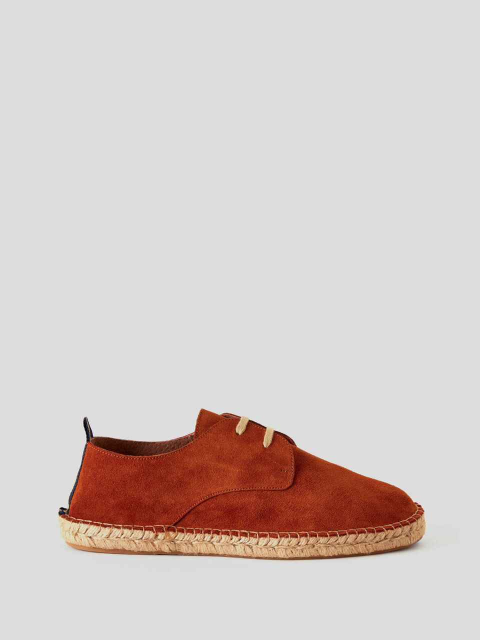 Derby shoes in genuine suede image number 1