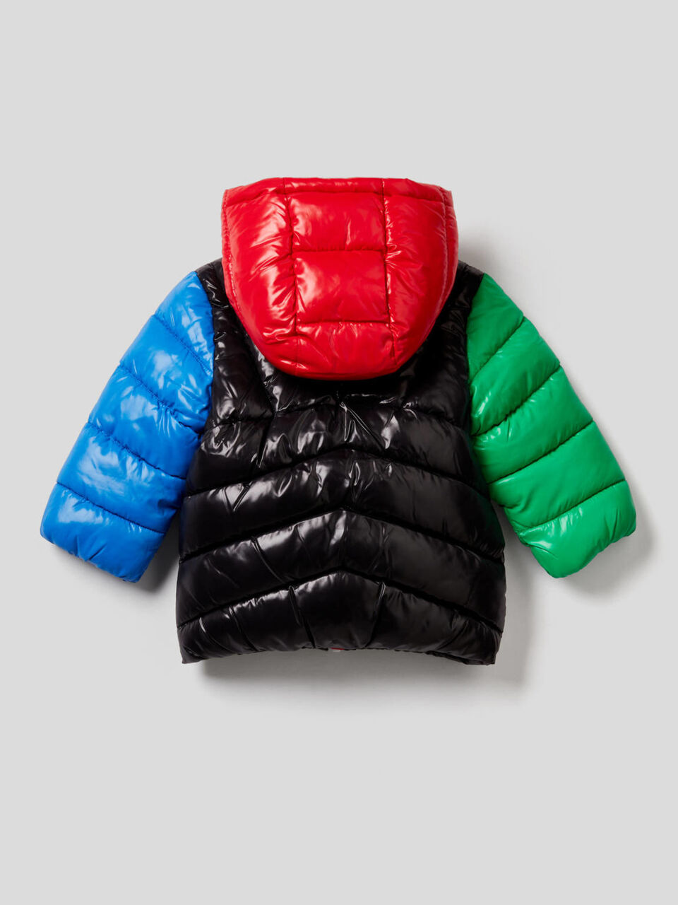 Padded jacket in recycled wadding image number 2
