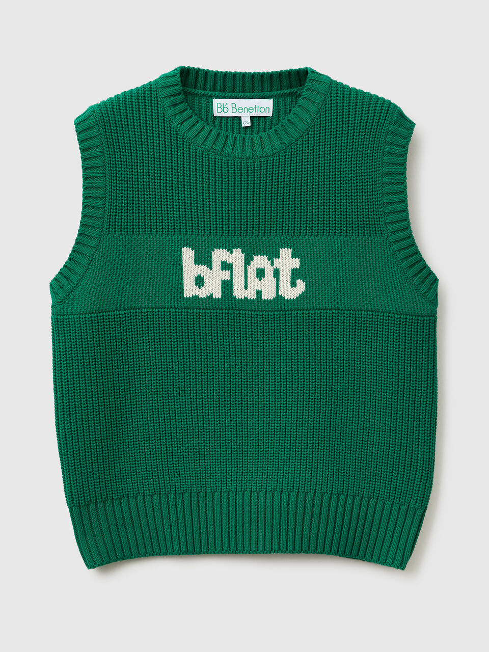 SLEEVELESS SWEATER Women image number null