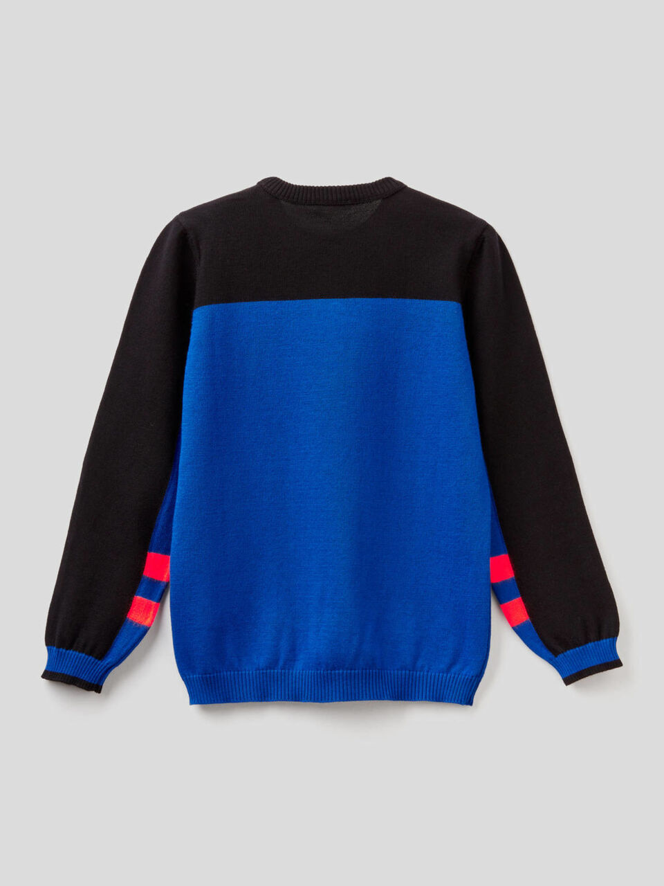 Crew neck sweater with logo image number 2