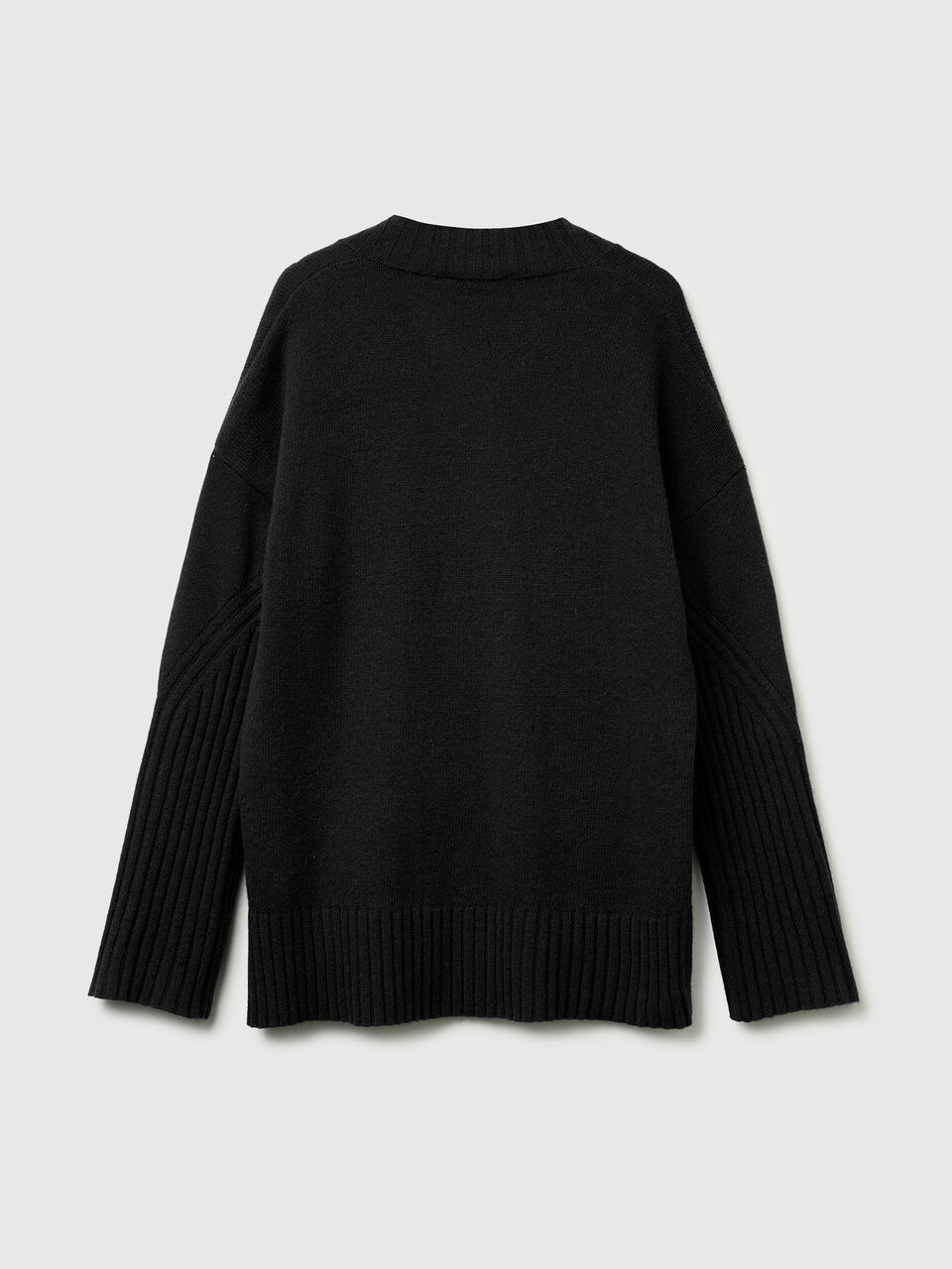 V NECK SWEATER L/S Women image number 2