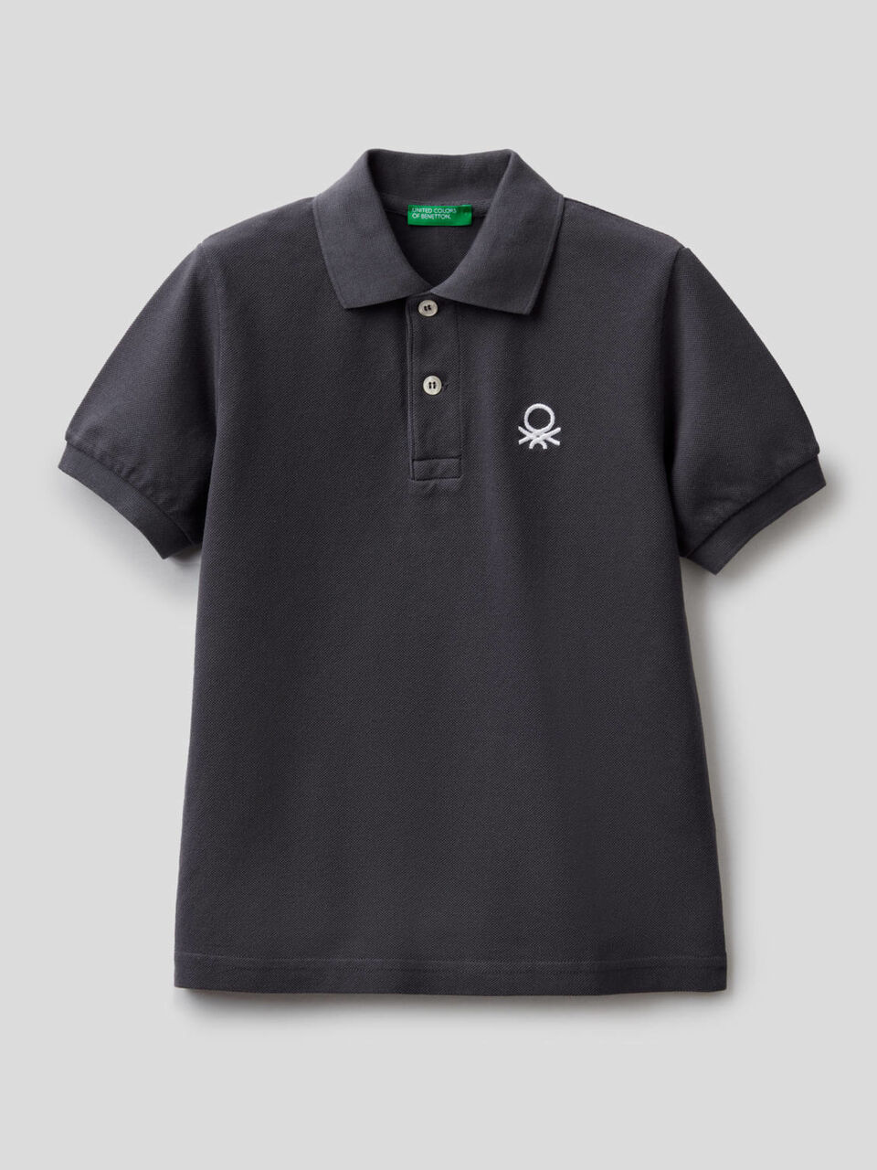 Polo with vintage logo image number 1