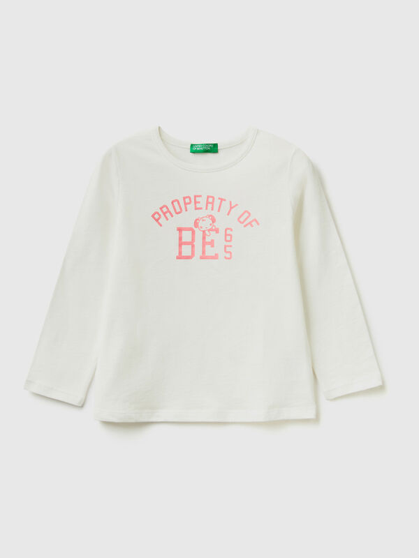 100% cotton t-shirt with print