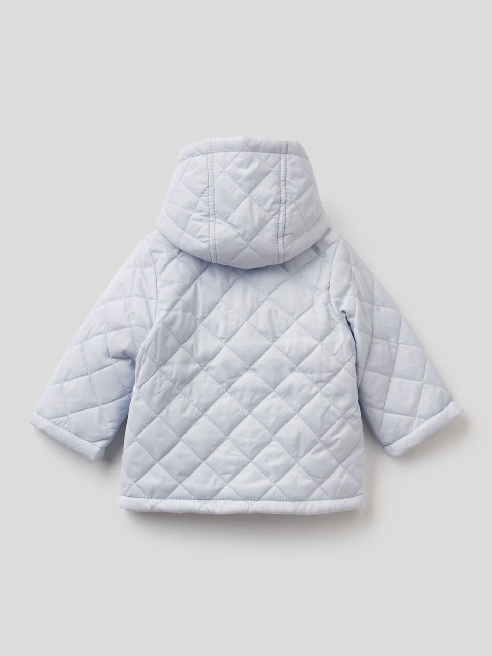 Quilted jacket with hood image number null