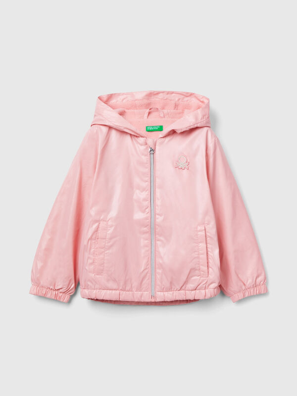 Padded glossy jacket