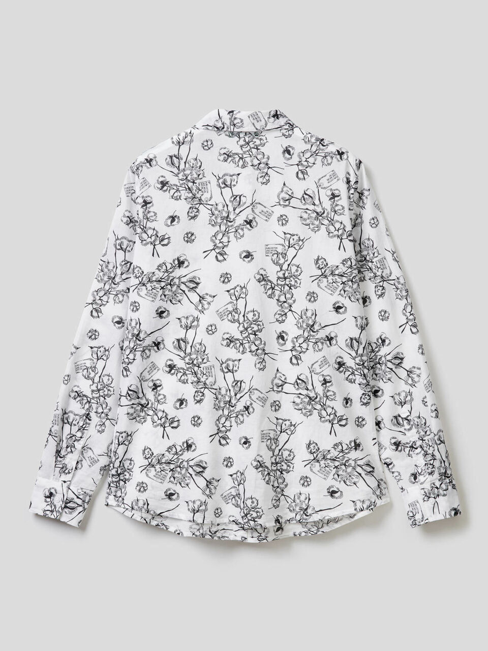 Shirt with allover pattern image number 2