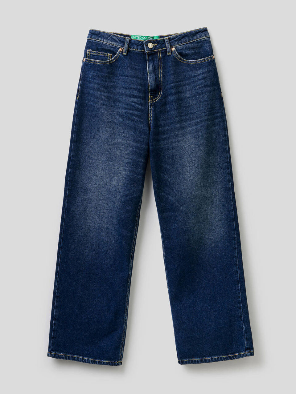 Mum fit jeans in stretch denim image number 1