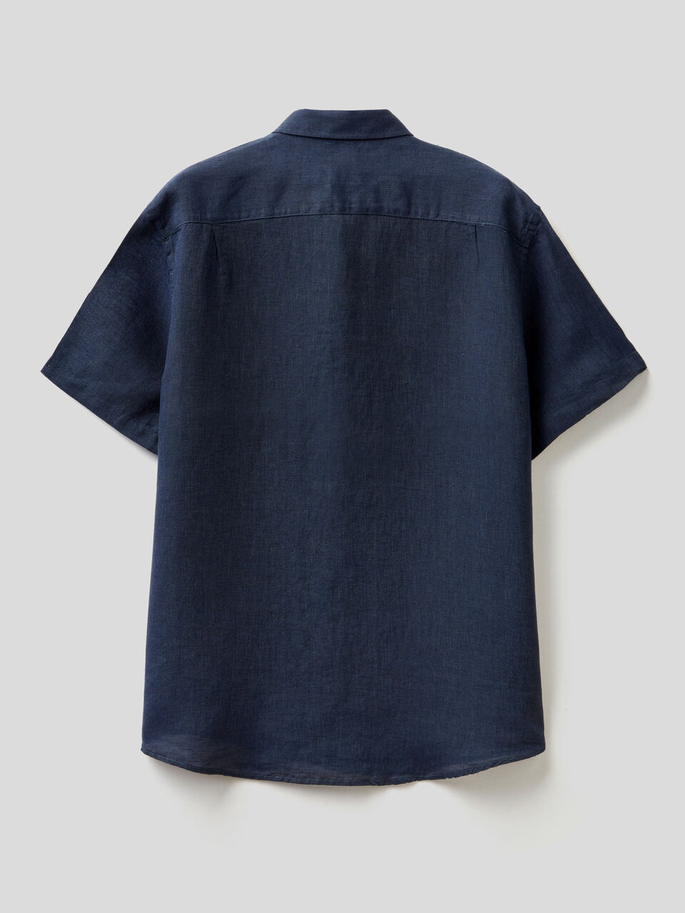 100% linen short sleeve shirt image number 2