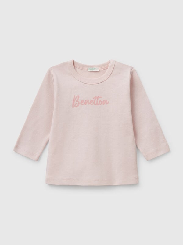 Long sleeve cotton t-shirt New Born (0-18 months)