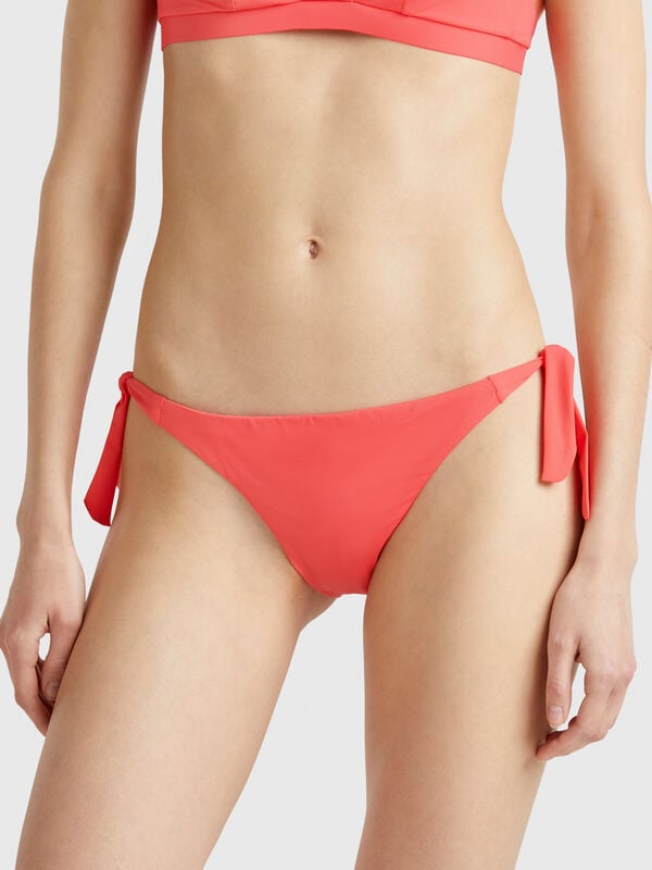 Swim bottoms in ECONYL® with bows Women