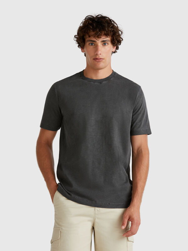 Dark gray lightweight t-shirt Men