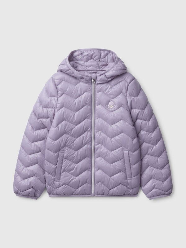 Padded jacket with hood Junior Girl