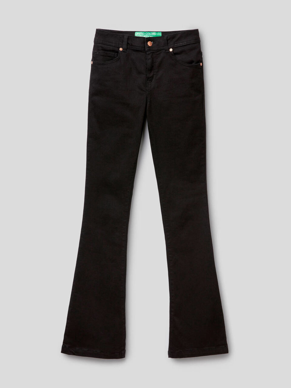 Stretch flared jeans image number 1
