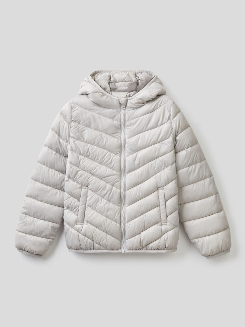 Padded jacket with hood image number 1
