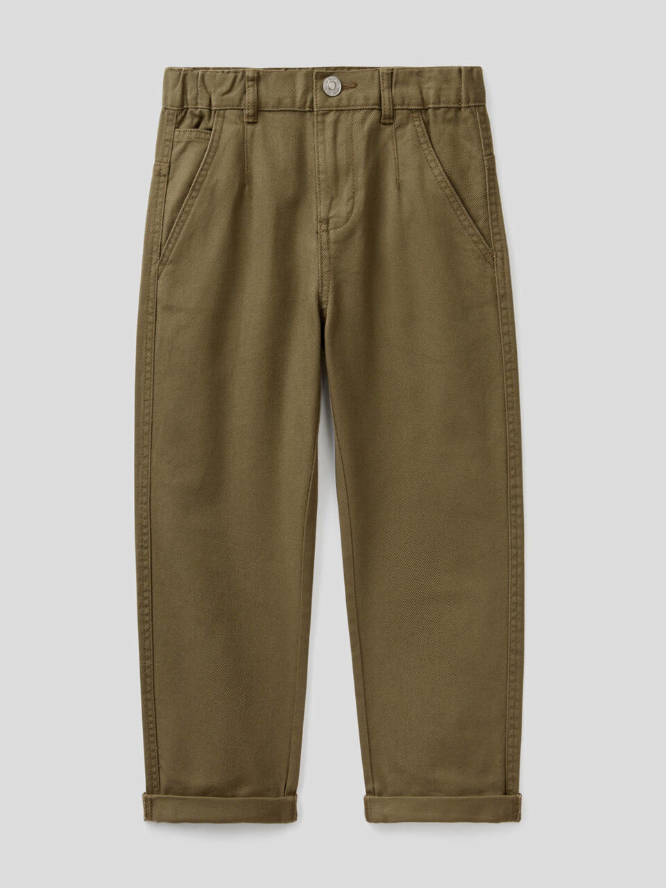 Loose fit jeans in organic cotton image number 1
