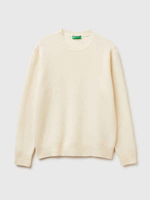 Sweater in Shetland wool Men