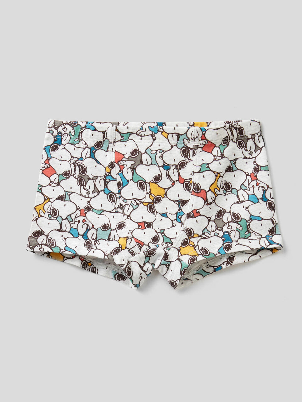 Stretch boxers with Snoopy print image number 1