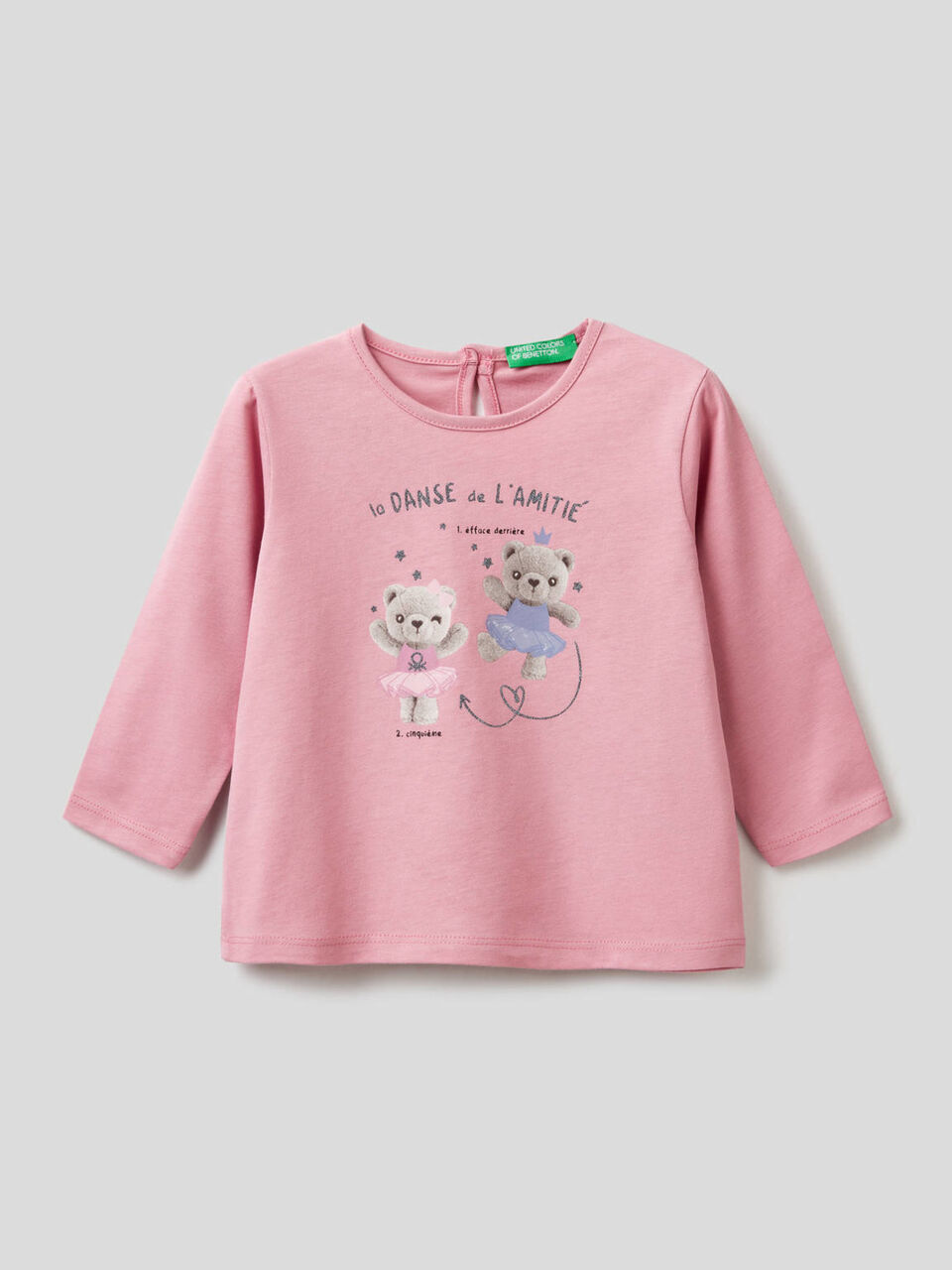 100% cotton t-shirt with print image number 1