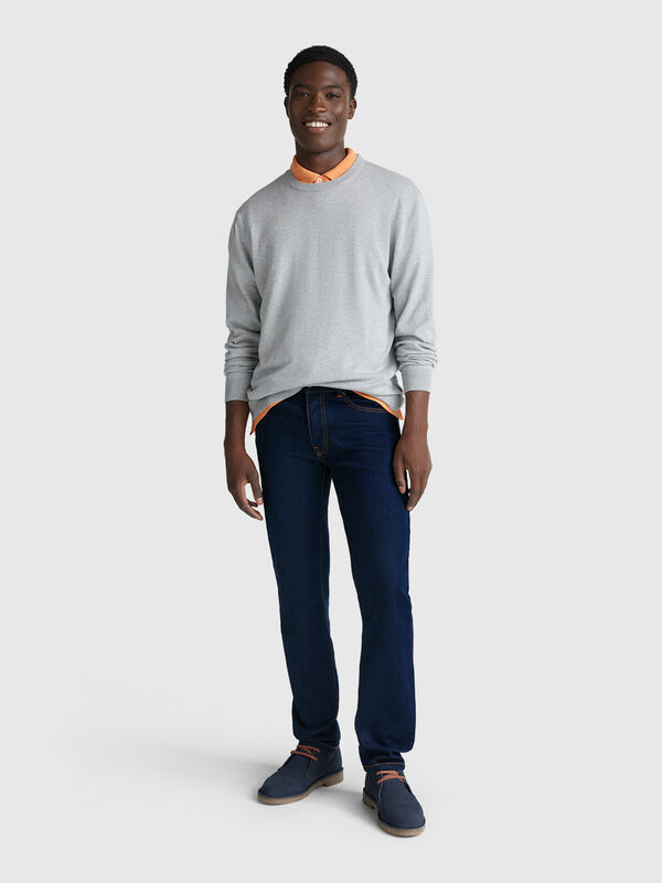 Five pocket slim fit jeans Men